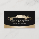 Auto Detailing Spier Auto Wassen Automobiel Visitekaartje (Voorkant)