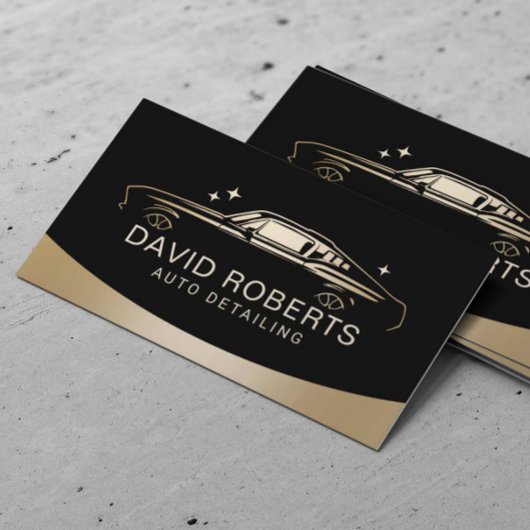 Auto Detailing Spier Auto Wassen Automobiel Visitekaartje