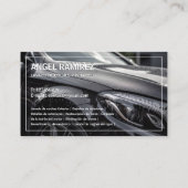 Auto Detailing Tweetalig Spaans Visitekaartje (Achterkant)