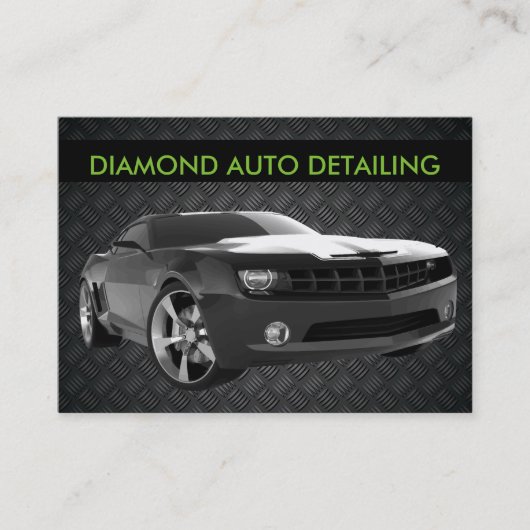 Auto Detailing Visitekaartje (Voorkant)
