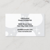 Auto-detailing visitekaartje template (Achterkant)