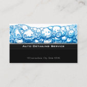 Auto-detailleert as Stijlvol donker Visitekaartje (Voorkant)