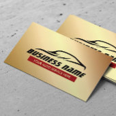Auto-detailleert autoreparatie Modern Gold Visitekaartje