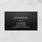 Auto-detailleert autoreparatie Modern Visitekaartje (Achterkant)