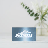 Auto-detailleert autowrakken Koninklijk Blauw Visitekaartje (Staand voorkant)