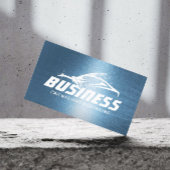 Auto-detailleert autowrakken Koninklijk Blauw Visitekaartje