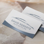 Auto-detailleert wasauto's Automobielblauw & zilve Visitekaartje