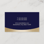 Auto-detailleert wasauto's voor de automobielindus visitekaartje (Achterkant)