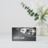 Auto detaillering auto reparatie visitekaartje (Staand voorkant)