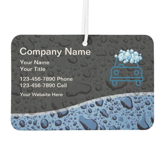 Auto detaillering Auto wassen Luchtverfrissers Luchtverfrisser (Achterkant)