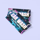 Auto detaillering Car Wash Automotive Neon Visitekaartje