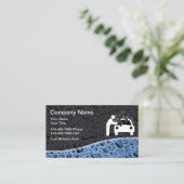 Auto detaillering Cool Car Wash Visitekaartjes (Staand voorkant)