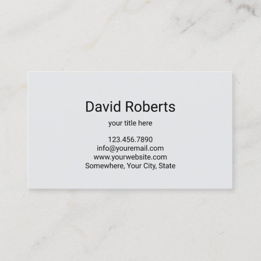 Auto detaillering Moderne zwarte auto wassen Visitekaartje (Achterkant)