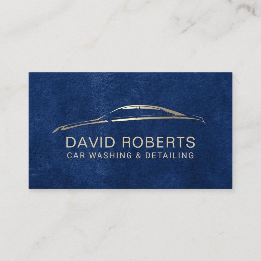 Auto-Details auto-reparatie Visitekaartje (Voorkant)