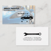 Auto Diagram | Monteur | Sportauto Visitekaartje (Voorkant / Achterkant)