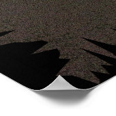 Auto die door de muur kruipt poster (Hoek)