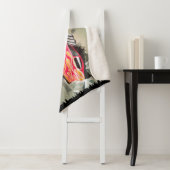 Auto die door de muur kruipt sherpa deken (In situ)