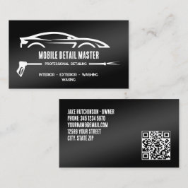 🚿 Auto die Douane QR detailleert Visitekaartje