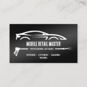 🚿 Auto die Douane QR detailleert Visitekaartje (Voorkant)