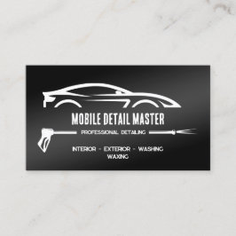 🚿 Auto die Douane QR detailleert Visitekaartje