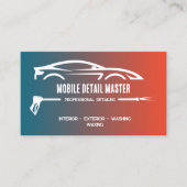 Auto die Douane QR detailleert Visitekaartje (Voorkant)