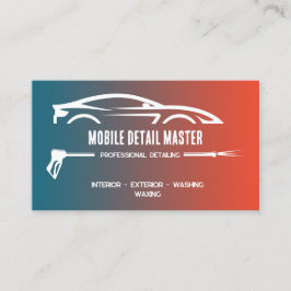 Auto die Douane QR detailleert Visitekaartje