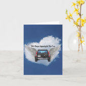 Auto Diefstal Urban Living Sympathie Kaart (Gele Bloem)