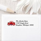  Auto Distinct Tailfin Return Address Label (Insitu)