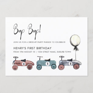 Auto drive van Birthday Parade Quarantine 1st Part Kaart