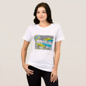 Auto en Band Tri-Blend Shirt (Voorkant volledig)
