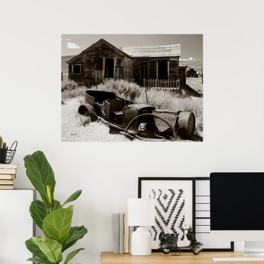 Auto en Huis, Bodie Poster (Thuiskantoor)