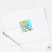 Auto en Little Boy stickers (Envelop)