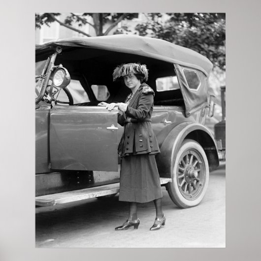 Auto en Mode van de jaren '20 Poster (Voorkant)