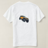 Auto en mooi  t-shirt (Design achterkant)