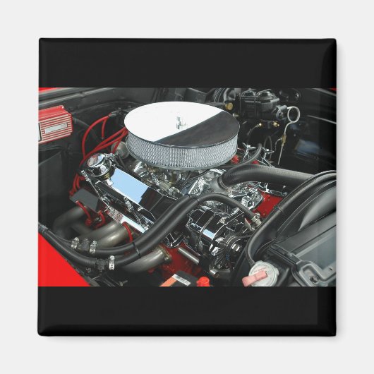 Auto-engine aanpassen magneet (Voorkant)