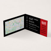 Auto-engine, automatische mechanisme en reparaties visitekaartje (Binnen)