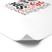 Auto-enthousiast Woordwolk Poster (Hoek)