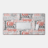 Auto-enthousiast Word Cloud Bureaumat (Keyboard & Muis)