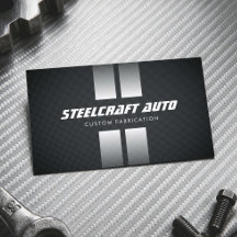 Auto Fabricage Racing Strepen Zwart