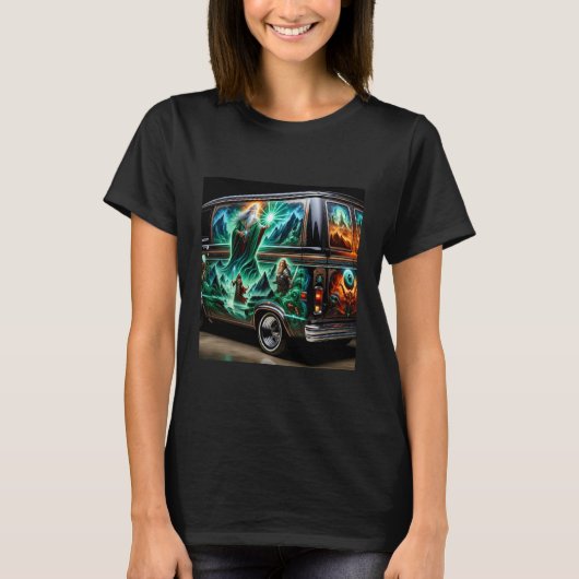 Auto Fantasie Verf T-shirt (Voorkant)