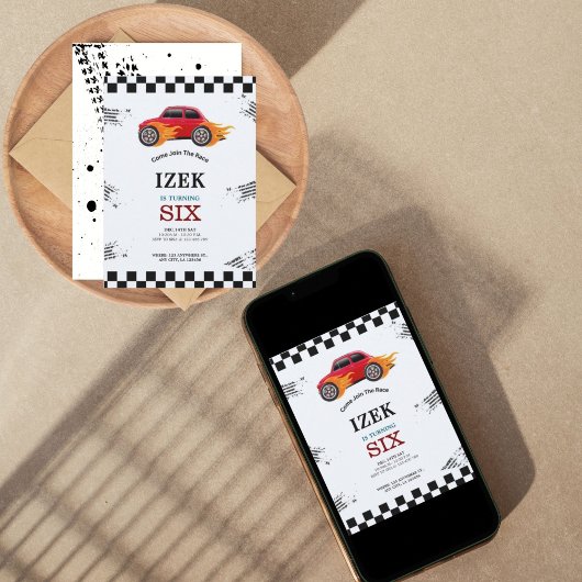 Auto Feestdagenkaart