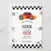 Auto Feestdagenkaart (Voorkant)