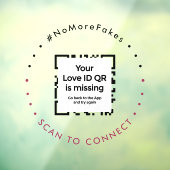 Auto Fensteraufkleber - QR - PURE Collection Raamsticker (Vel 3)