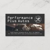 Auto Fix | Performance Autos | Mechanic  Visitekaartje (Voorkant)