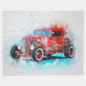 Auto Fleece Deken (Voorkant (Horizontaal))