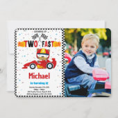 Auto foto uitnodiging (Voorkant)