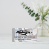 Auto Garage | Auto Reparatie Diensten Visitekaartje (Staand voorkant)