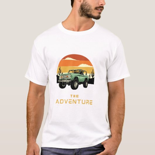Auto Gebouwd Voor De Straten T-shirt (Voorkant)
