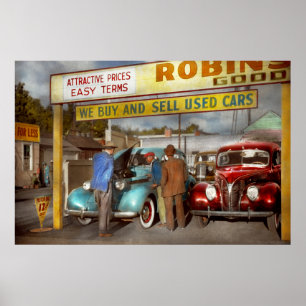 Auto - Gebruikt - De verkooppraatje 1939 Poster