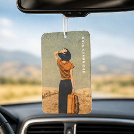 Auto geurverfrisser | Aangepaste foto reis souveni Luchtverfrisser